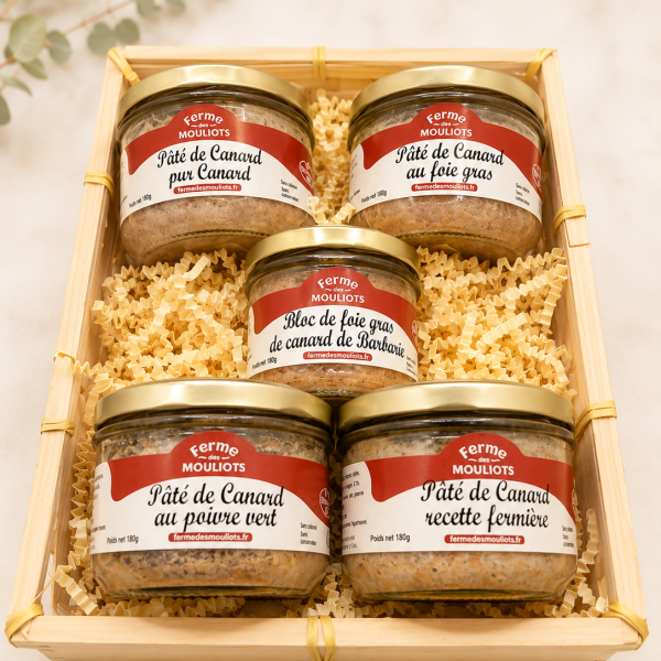 COFFRET DES MOULIOTS BLOC DE FOIE GRAS