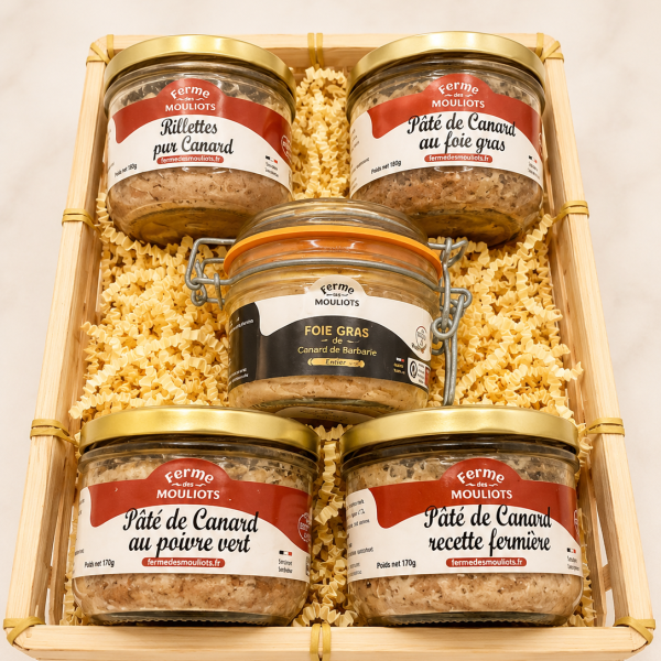 COFFRET DES MOULIOTS FOIE GRAS